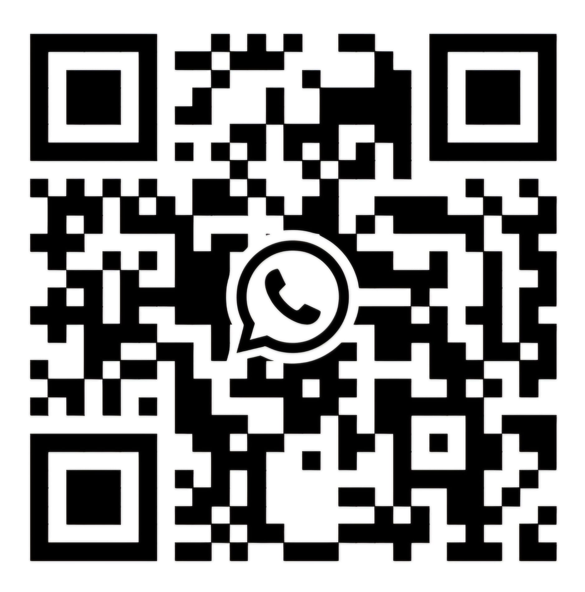 Original WhatsApp contact QR code